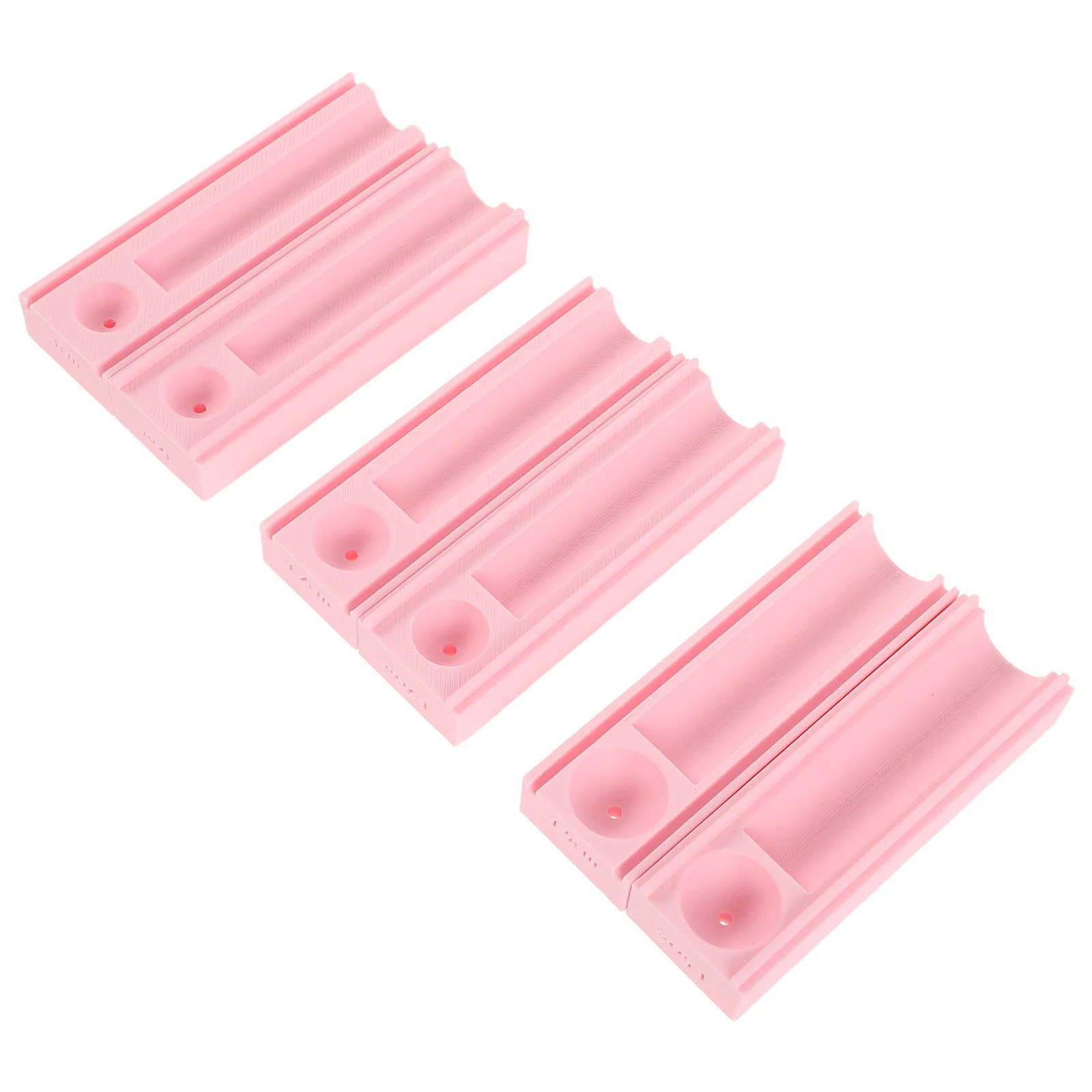 3Pcs Polymer Clay Bead Roller Round Bead Roller Maker 10Mm 12Mm 15Mm Clay Modeling Mold for Necklace Bracelet Jewelry Tool Mold