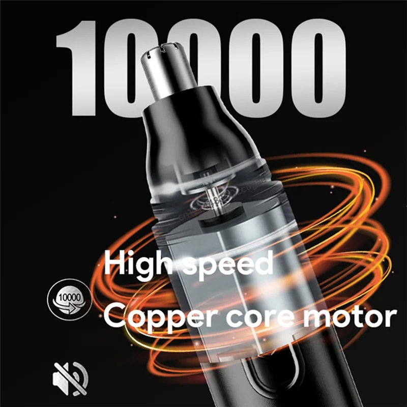 

A88X электрический триммер для волос в носу, триммер для волос в ушах, формирующий профессиональный, безопасный, безболезненный, портативный, для деловой поездки и дома