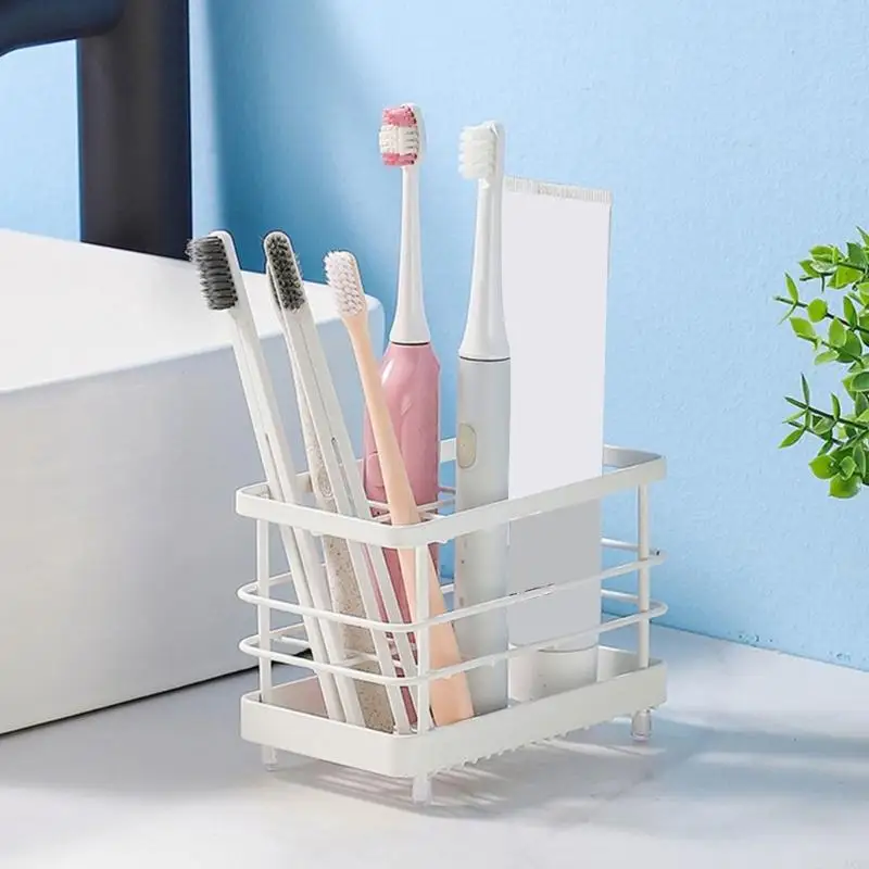 AXYC Toothbrush Holders for Bathroom,Toothbrush Holder Shower Toothbrush Toothpaste Holder,Bathroom Organizers Essential