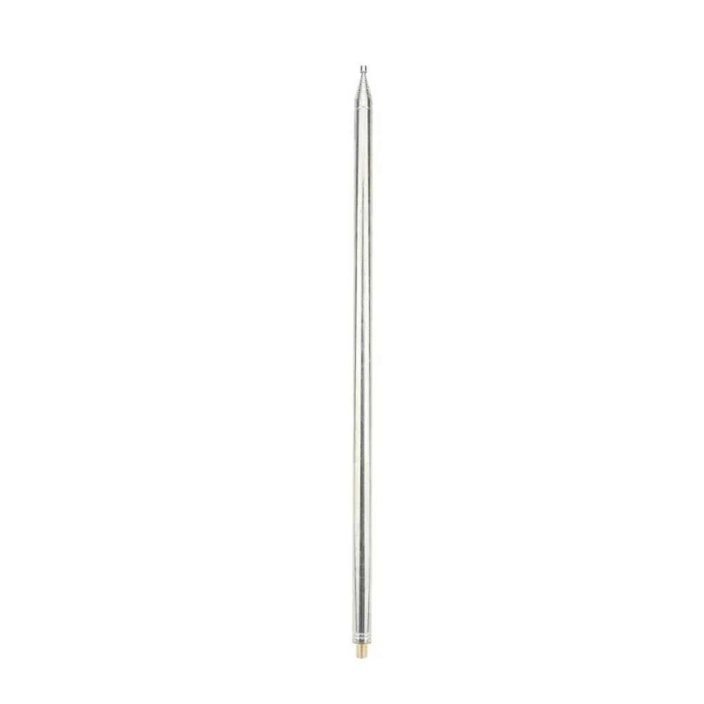 

Durable Telescopic Antenna Shortwave Antenna 14 Sections 201 Stainless Steel 5.6m/18.4ft 50cm Elements M10 Thread