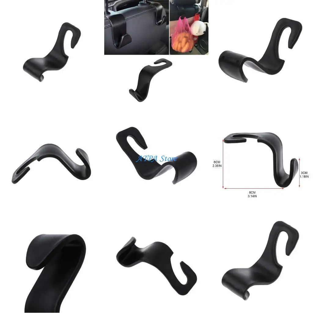 

U13C Universal Car SUV Back for Seat Headrest Hanger Storage Hooks For Groceries Bag