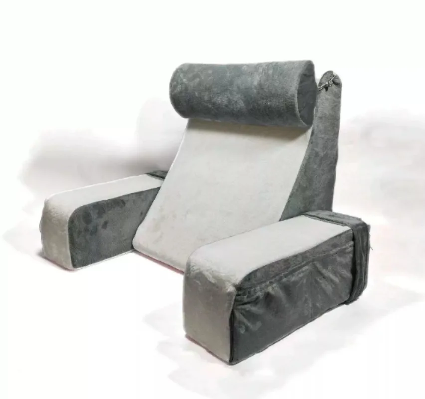 Wedge Shape Reading Pillow Adjustable Bed Rest Back Support Pillow Ergonomic Lumbar Support Cushion For Sitting Lying Reading