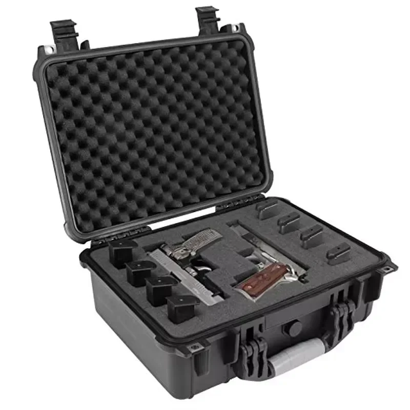 Portable Hard Case for Guitar Instrument Plastic Waterproof Protection Box Durable Equipment Storage Toolbox for Musicians