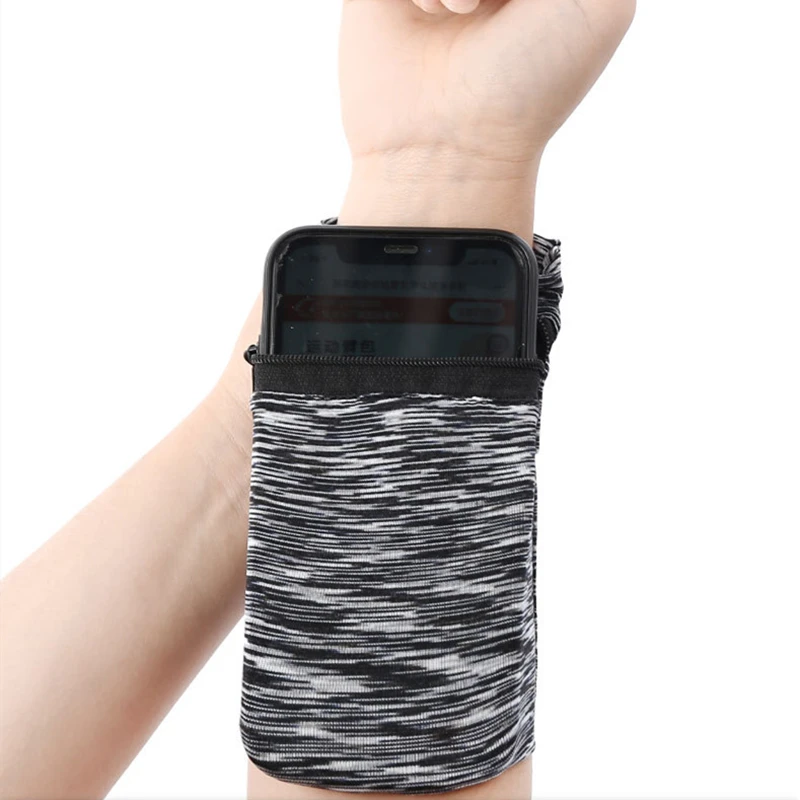 1 قطعة حقيبة الذراع تشغيل الهاتف المحمول الرياضة الهاتف شارة حقيبة مقاوم للماء تشغيل شارة الركض غطاء حامل
