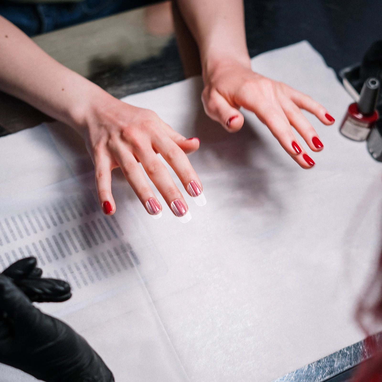 

120Pcs Clear Ultra Thin Nail Tips Full Cover Press on Nails Transparent Glue on Nails Long False Nail Accessory