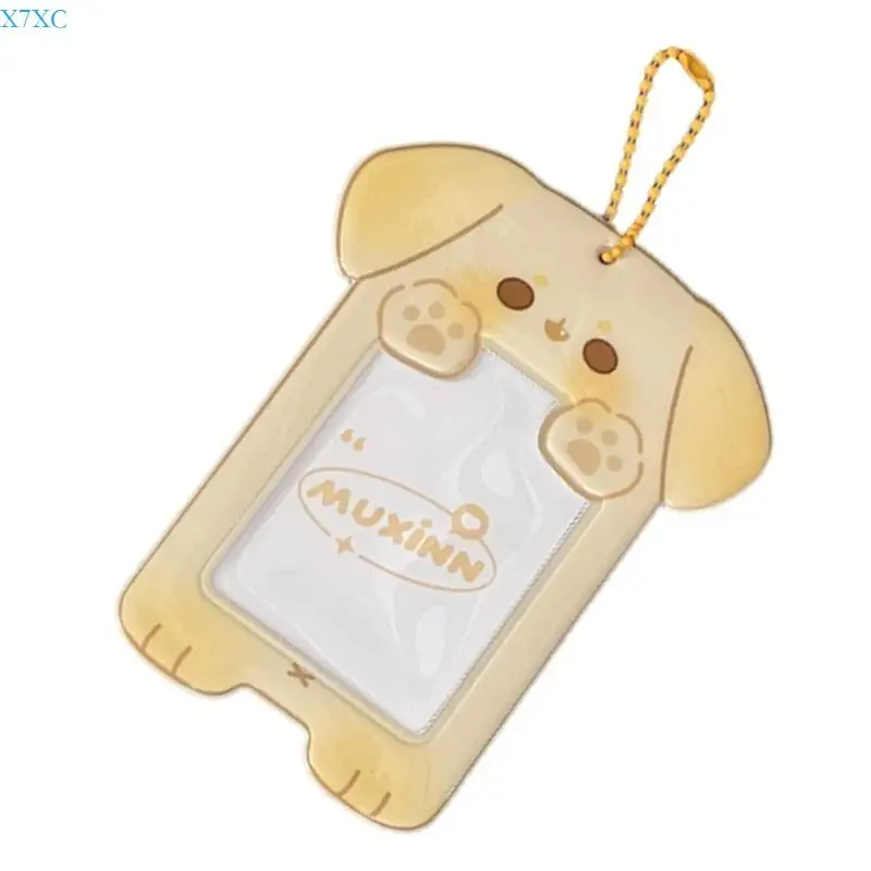 X7XC Shaped Photocard Holder Picture Case Bus Card Sleeve for Easy Organization