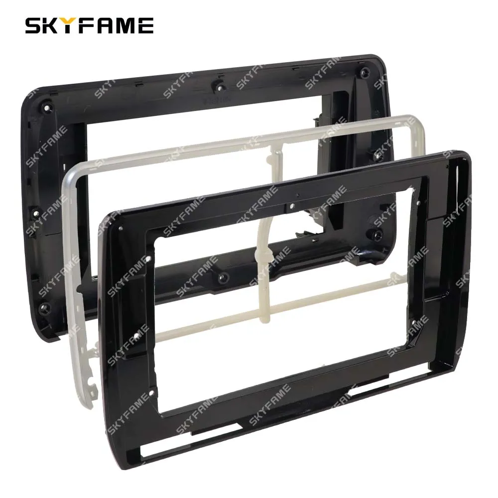 SKYFAME Auto Rahmen Fascia Adapter Canbus Box Decoder Android Radio Dash Fitting Panel Kit Für Honda Crider