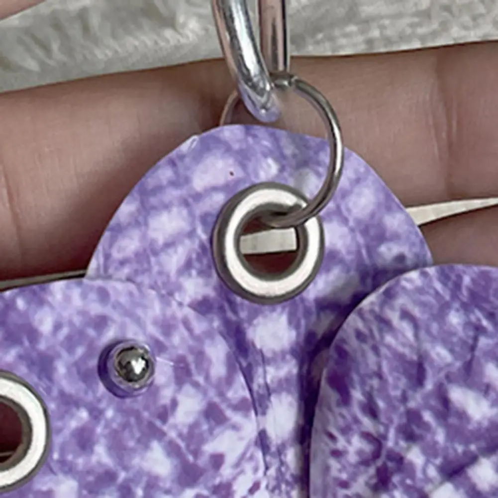 Flower Keychain Pendant Flower Shape Keychain Pendant Realistic Alloy Key Organizer Lightweight Floral for Everyday for Students