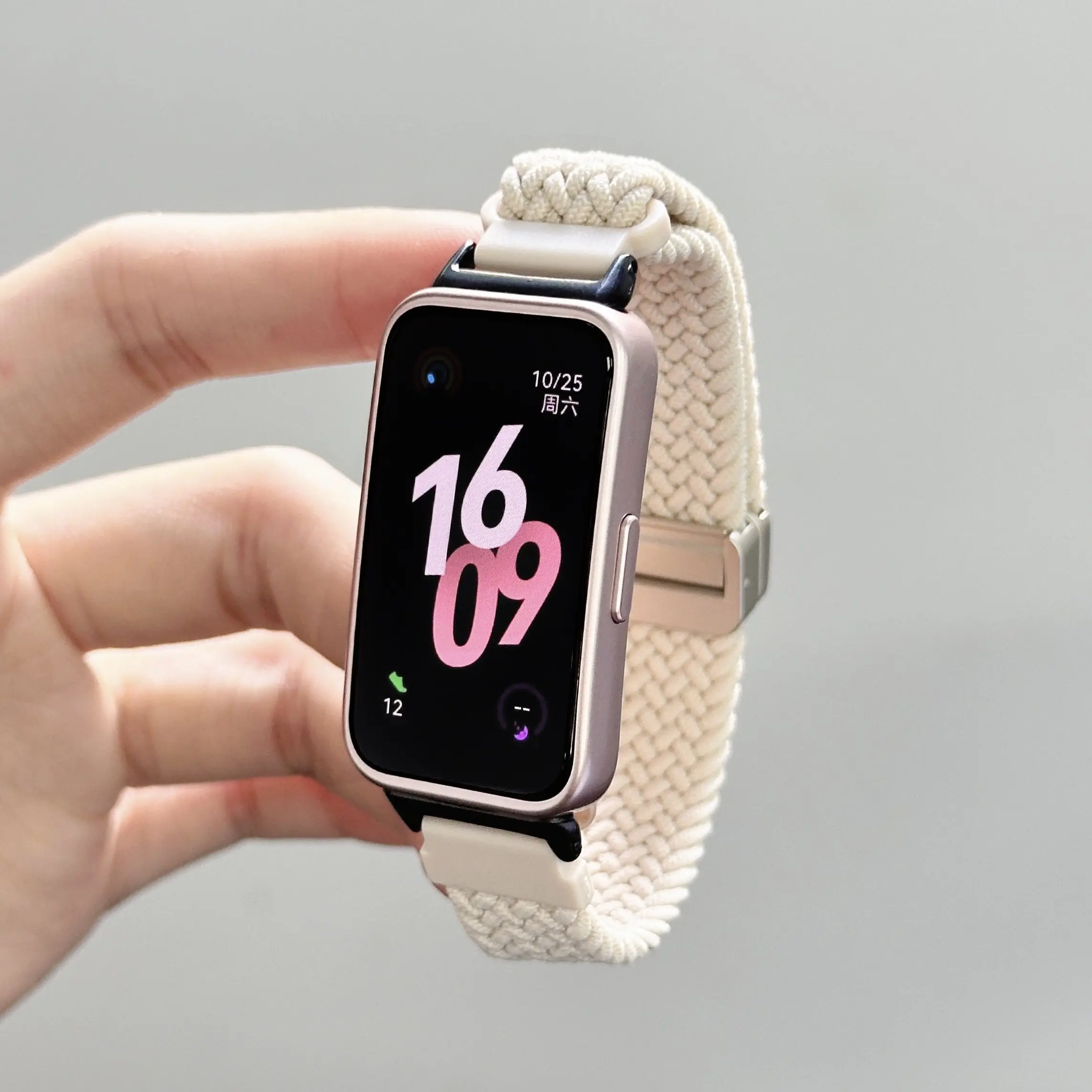 

Магнитный нейлоновый ремешок для Huawei Watch 10/9/8, красочный плетеный спортивный ремешок для Huawei Band 10/9/8, умные часы, эластичный браслет