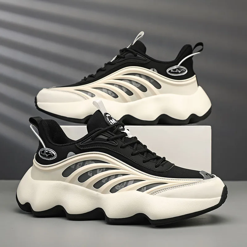 Unisex Couple Best Selling Dad Shoes Chunky Platform Breathable Mesh Lightweight Retro Running Sneakers