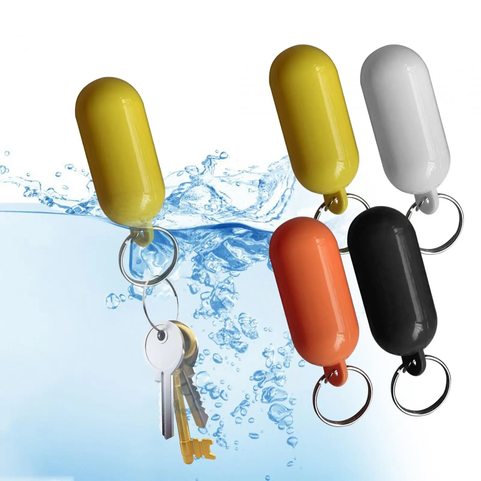 Floating Keychain Marine Floating Key Holder for Fishing Rafting Canoeing