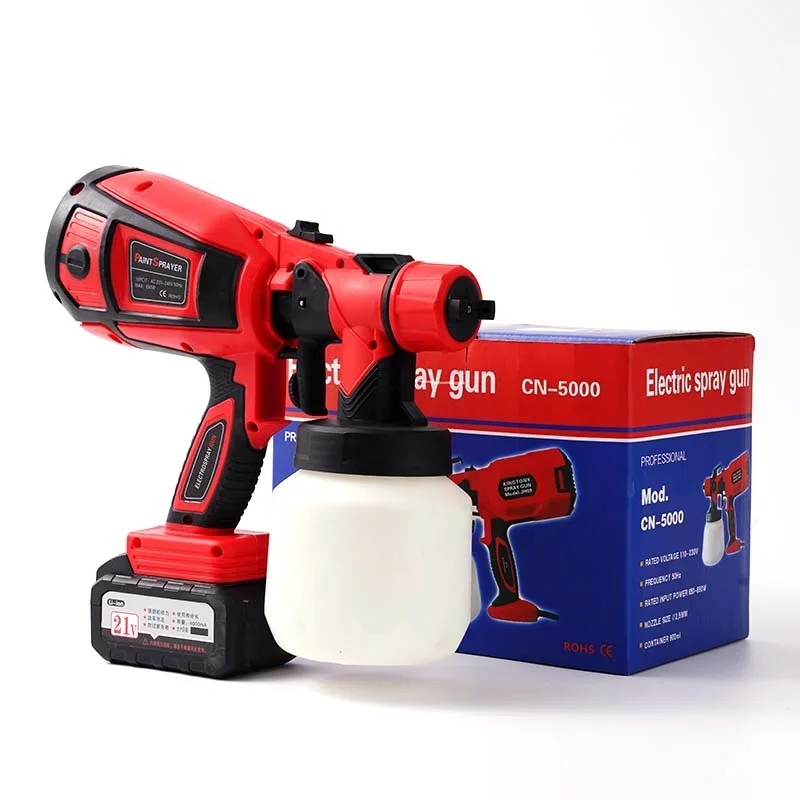 Lithium Electric Paint Spray Gun Customization Power Home Electric Spray Grease Gun Electric