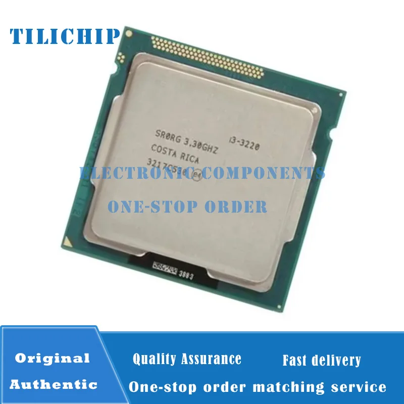 I3 3220 Dual Core 3.3GHz TDP 55W 3MB LGA 1155 CPU Processor