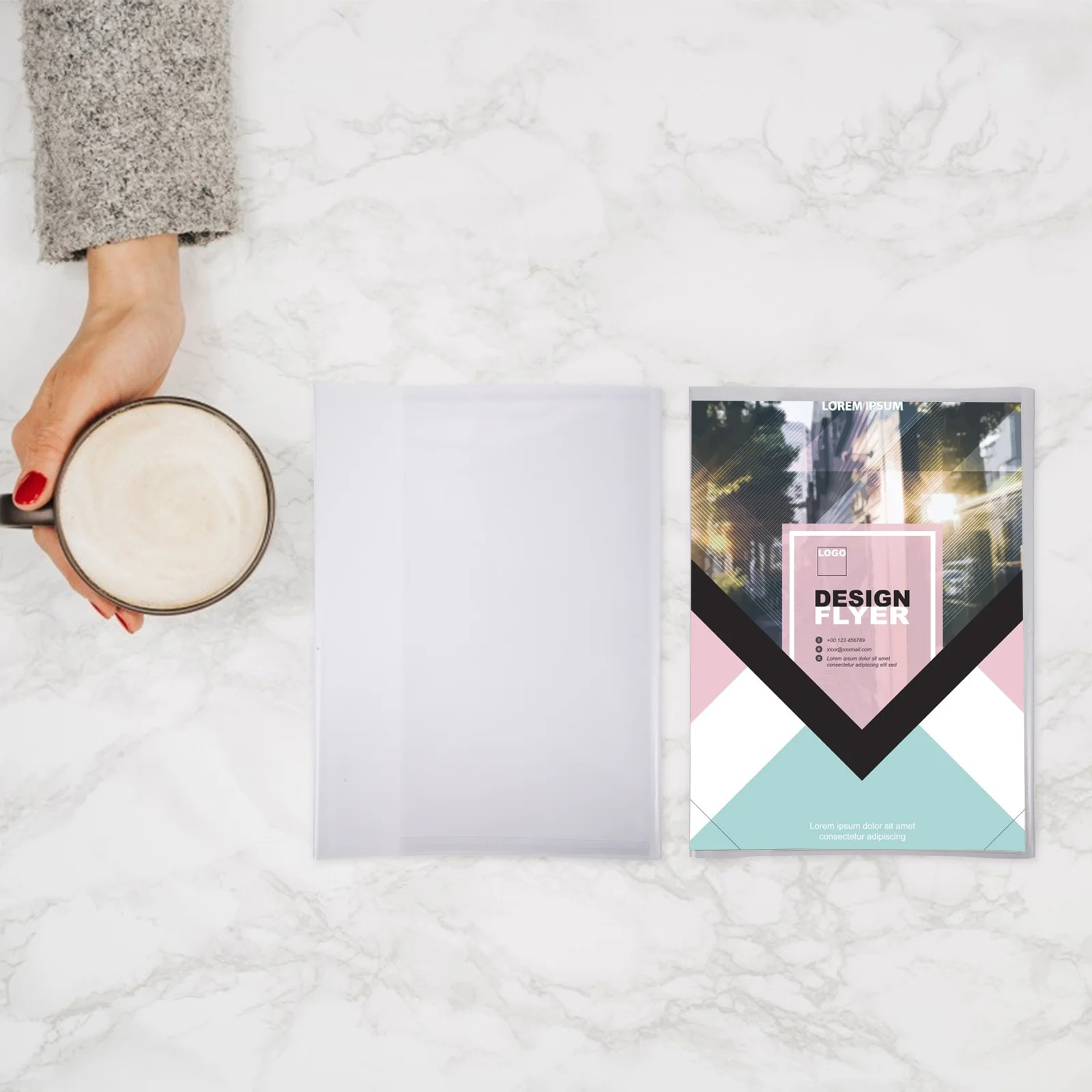 20pcs Transparent Thickened Plastic Waterproof Protectors For School Home Office Use Student Book Covers School Book Covers