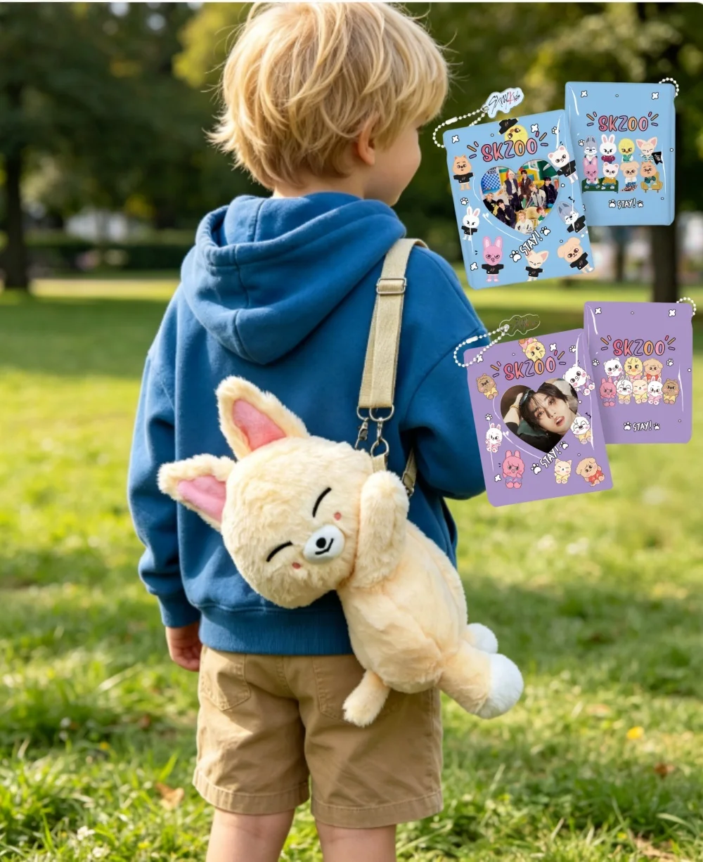 

New SKZOO Doll STRAY KIDS Plush Toy Kpop Stuffed Animal Wolf Bear Foxes Duck Stuffed Doll Soft Toy Peluches Gift