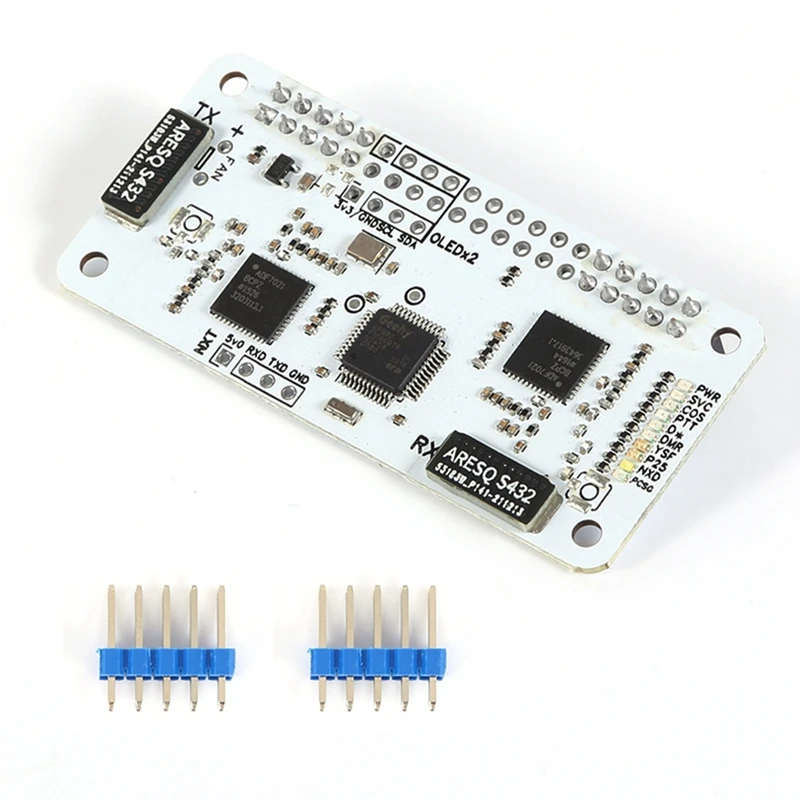 Hotspot Board Duplex MMDVM UHF VHF + OLED + Buil-In Antenna Support P25 DMR YSF For Raspberry Pi Zero W 0W 2W 3B 4B