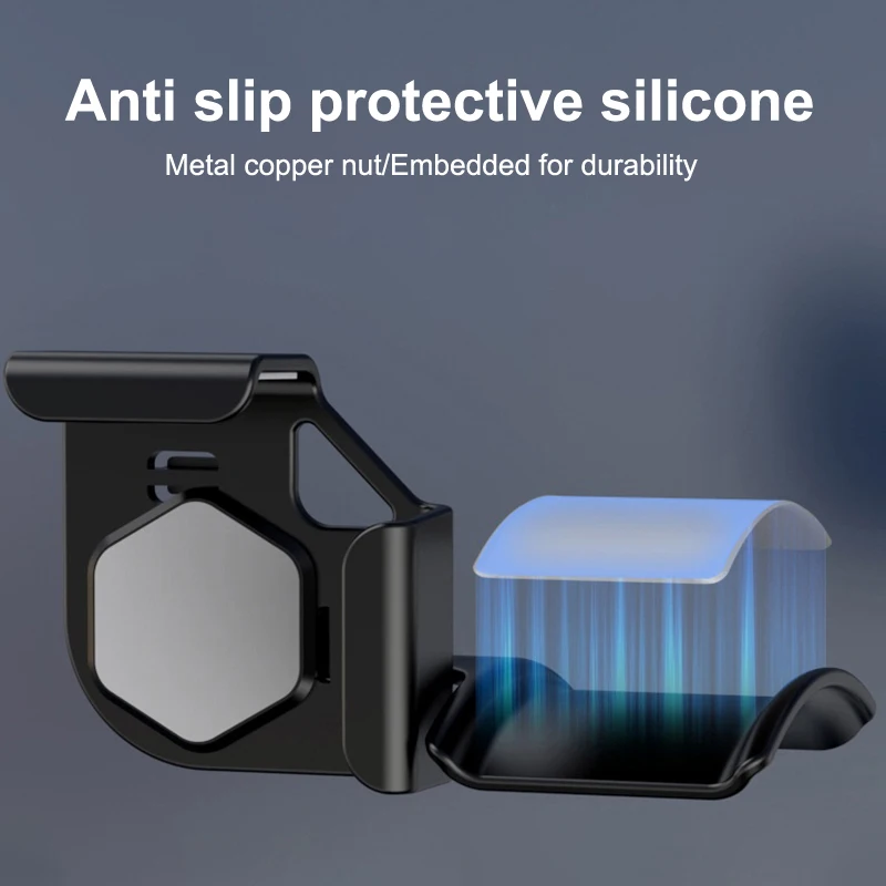 New Headphone Holder PC Monitor Hanger Wall Hook Monitor Earphone Stand Universal Headset Hanging Hook Durable Headphone Bracket - view 5