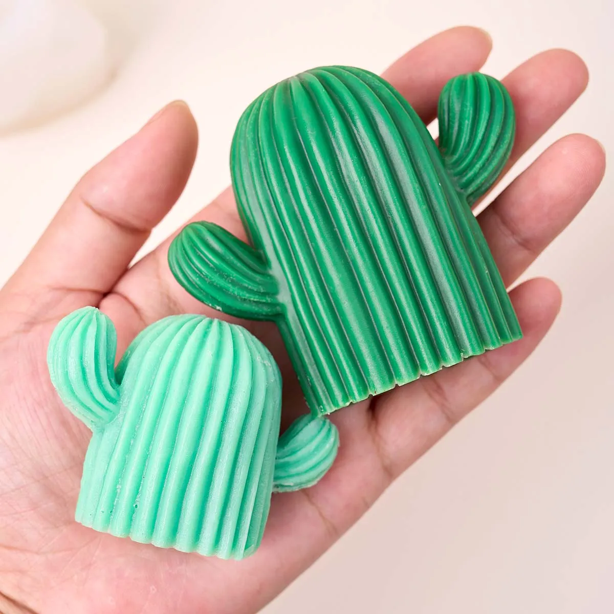 Simulation Kaktus Silikon Kerze Form DIY Handgemachte Sukkulente Aromath Seife Gips Harz Handwerk Formen Wohnkultur Liefert