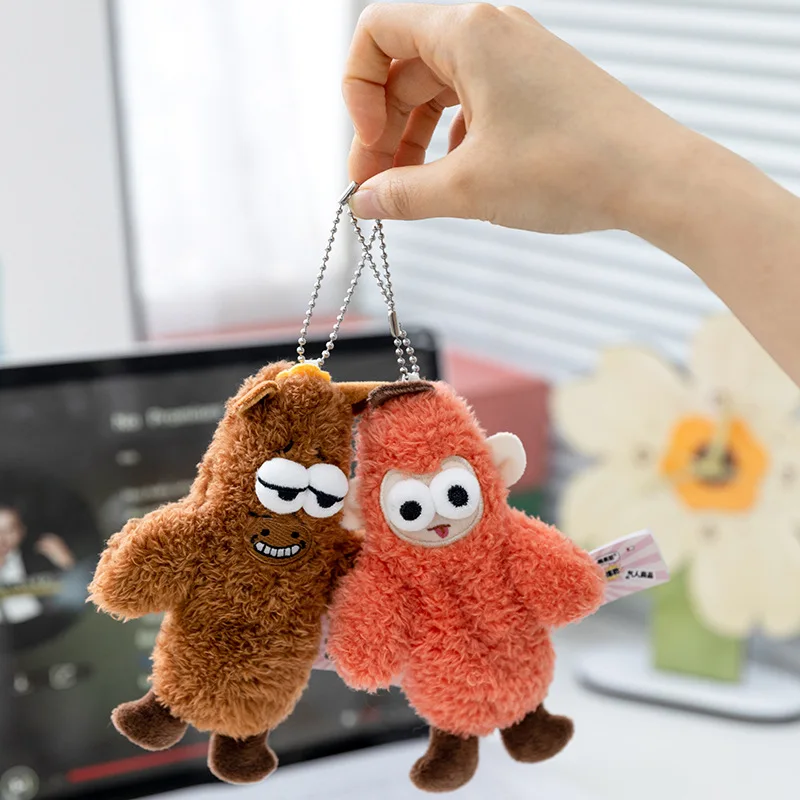 Plush pendant can hold mobile phone holder, animal doll series dolls piglet chick
