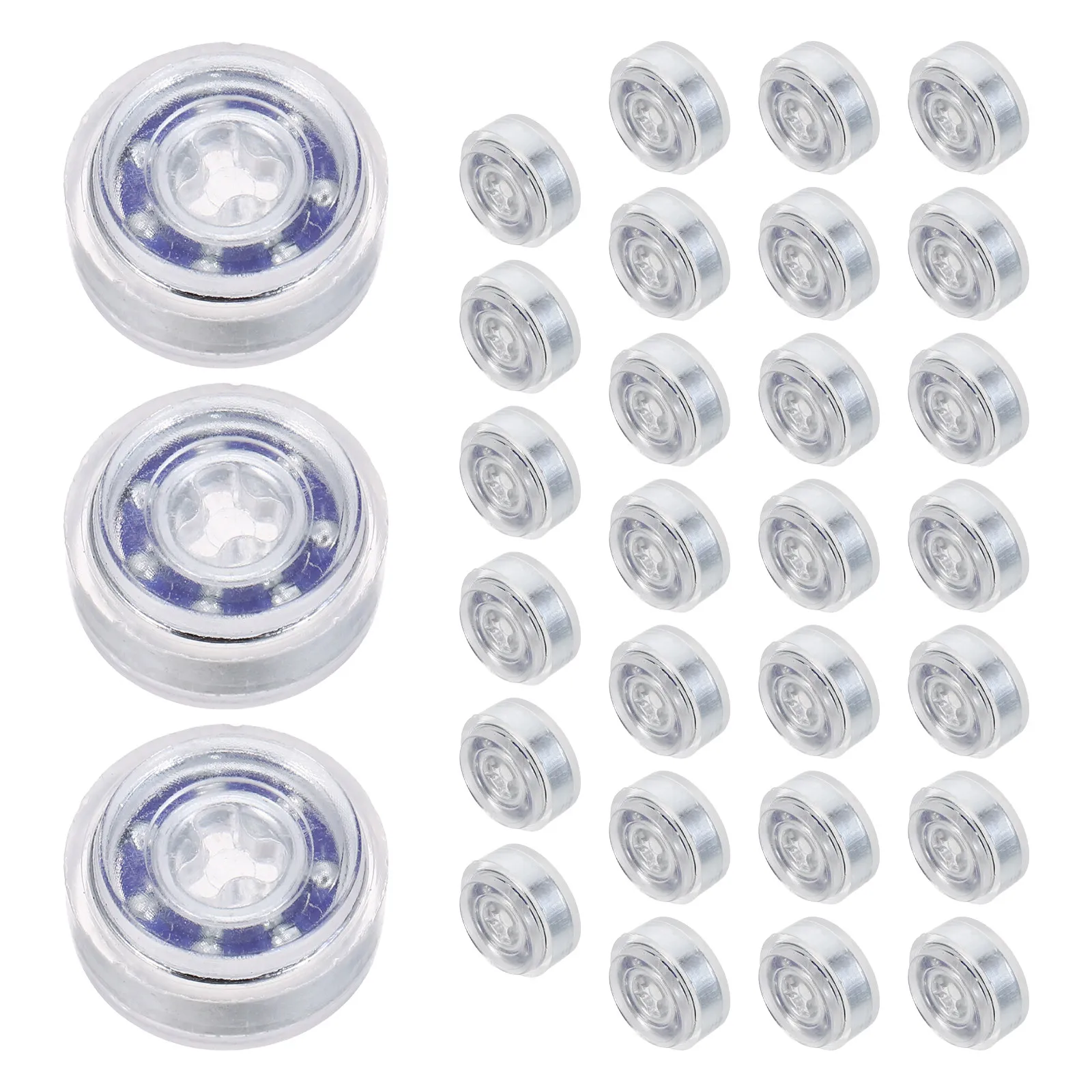 30Pcs Rotary Bearings for Crafts Precision Mini Ball Bearings DIY Rotating Bearing Spinning Windmill Base Jewelry Accessories view 4