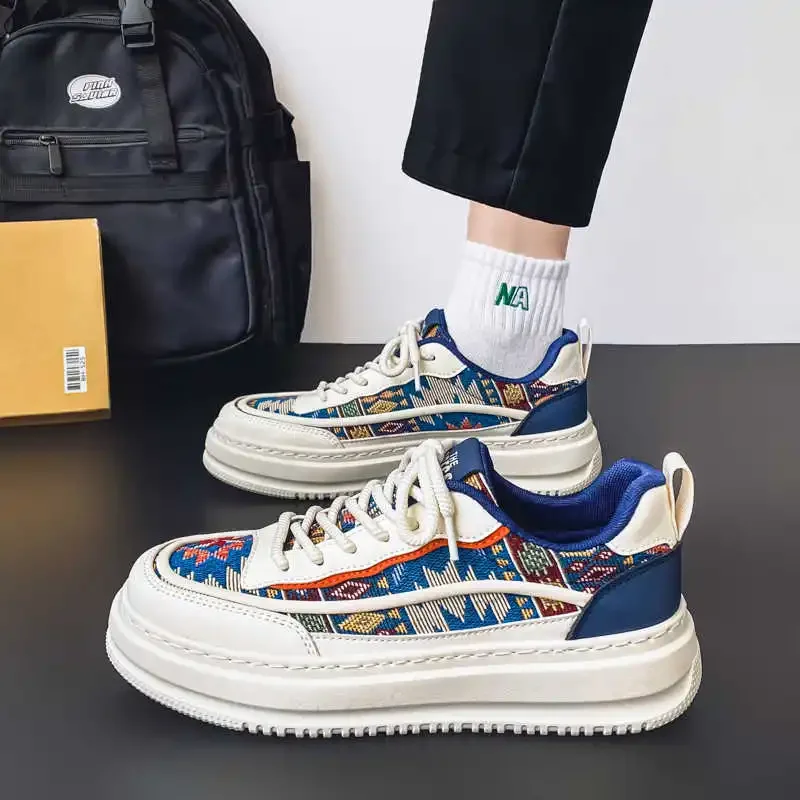 

Мужские тканые кроссовки в стиле хип-хоп, размер 42, размер 45, мужская обувь, спортивные известные лоферы, забавная коллекция, высокое качество, все