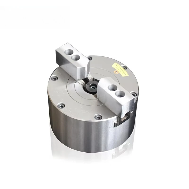 Pneumatic Chuck 2 Jaw Lathe Solid Pneumatic Chuck High-Quality Versatile Custom OEM for Cnc Lathe Hydraulic Chuck
