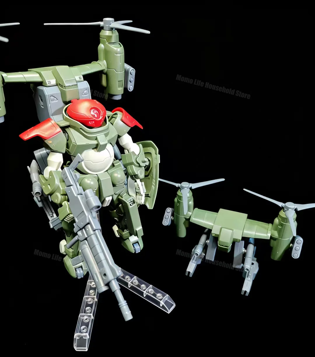 En Stock JIUZHOU 1/144 HG GG 001RB Grimoire boina roja con Kits de modelos de ensamblaje de aviones figura de acción de Anime Robot modelo de plástico