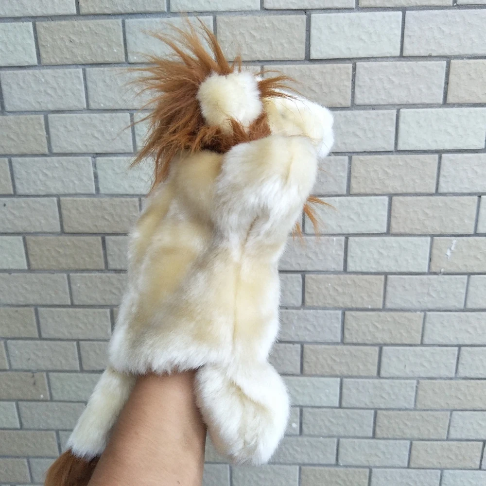 Weiches Tierspielzeug, gefülltes Geschenk, Löwe, Kinderzimmer, Kleinkind, Handpuppe, Plüschtier