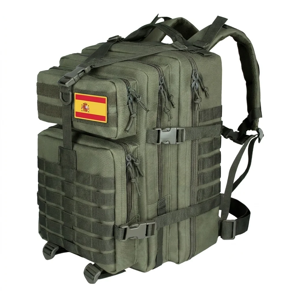 Mochila Táctica de 50L / 32L, Mochila de Gran Capacidad para Exteriores, Mochila de Senderismo de 3 Días, Mochila de Fitness, Mochila de Equipo de Campamento y Senderismo