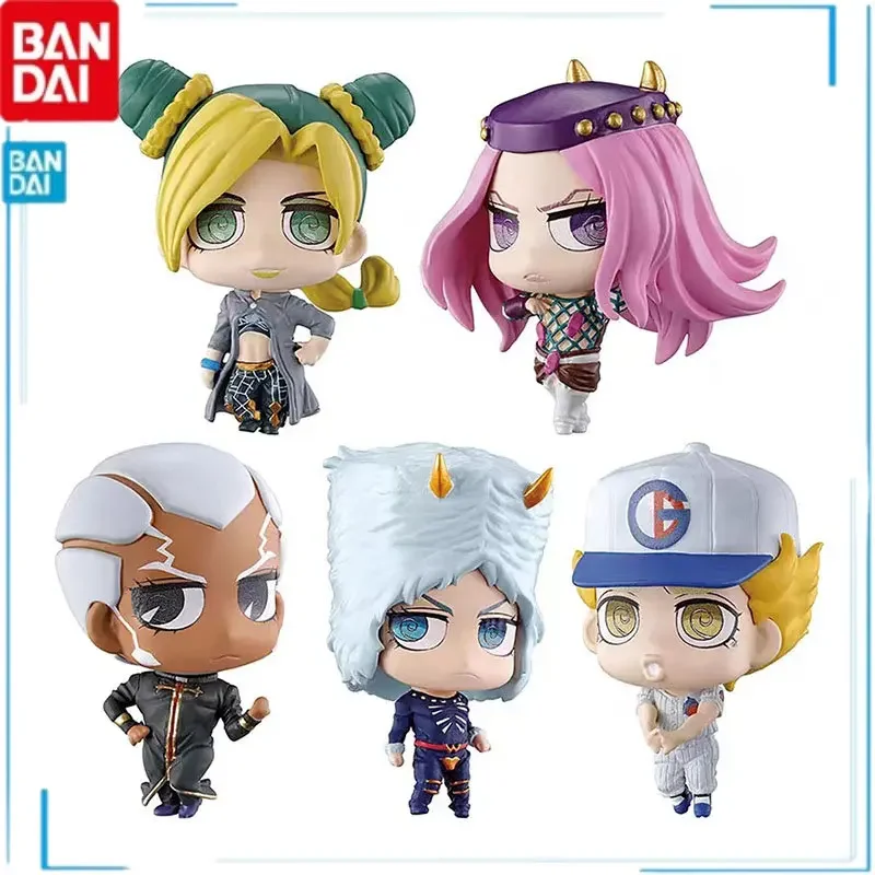 

Bandai JoJo's Bizarre Adventure:Stone Ocean Jolyne Cujoh Narciso Anasui Enrico Pucci Cute Genuine Gashapon Cartoon Characters