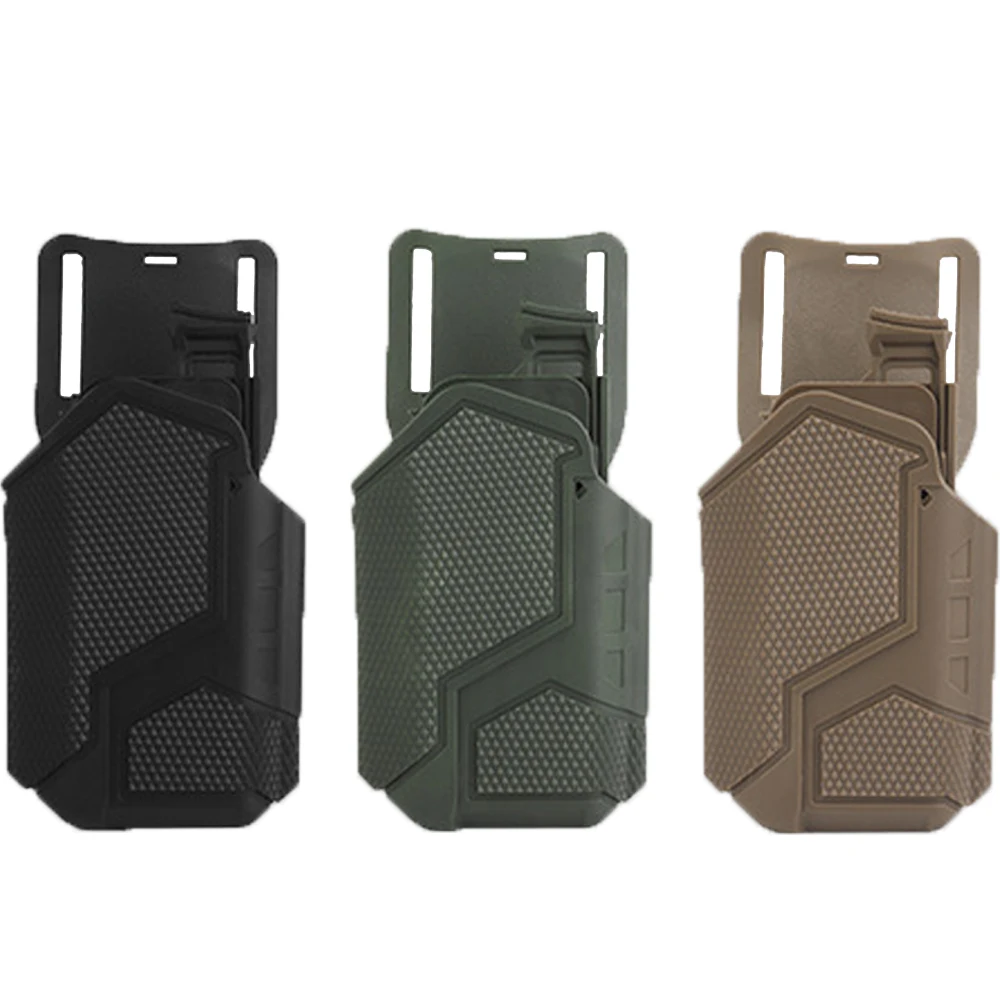 حافظة مسدس عالمية مع X300 التكتيكية Undermount مصباح يدوي الشعلة الحافظة الإفراج السريع QLS مكون