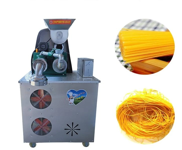 

Commercial Sweet Dry Rice Flour Noodles Making Maker Machine Corn Noodle Making Machine Cold Rice Vermicelli Extruding Machine
