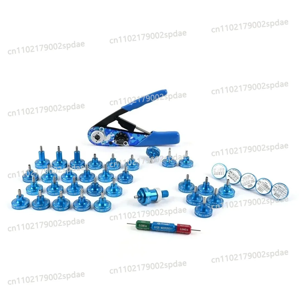 36 K Series Indent Crimper Kit Universal Positioner with G125 Go no go Gauge for 20 32 AWG Wires