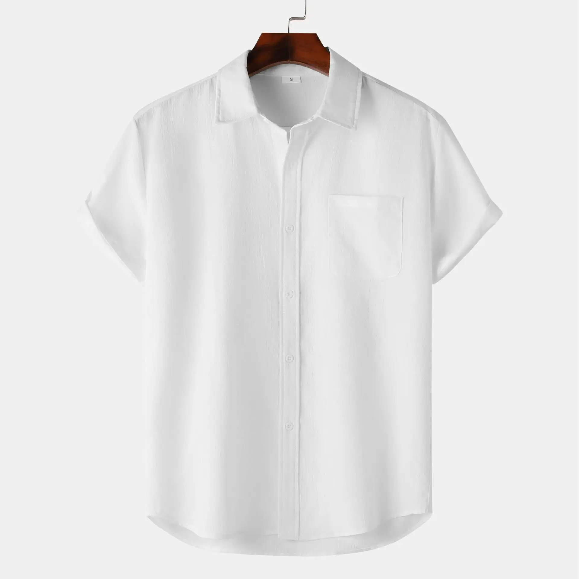 الرجال الياقات ort Sve الكتان irt القطن 00% الشباب لباس غير رسمي اللون الوجه طوق سترة مفتوحة Sle الصيف irt #5