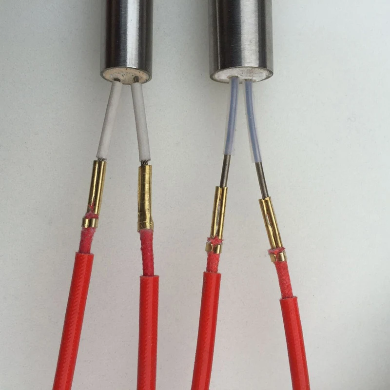 60W Mold Cartridge Heaters Cylindrical Tubular Ignition Igniter Hot Rod 6/8/10/12mm Tube Stainless Steel Tubular Heating Element