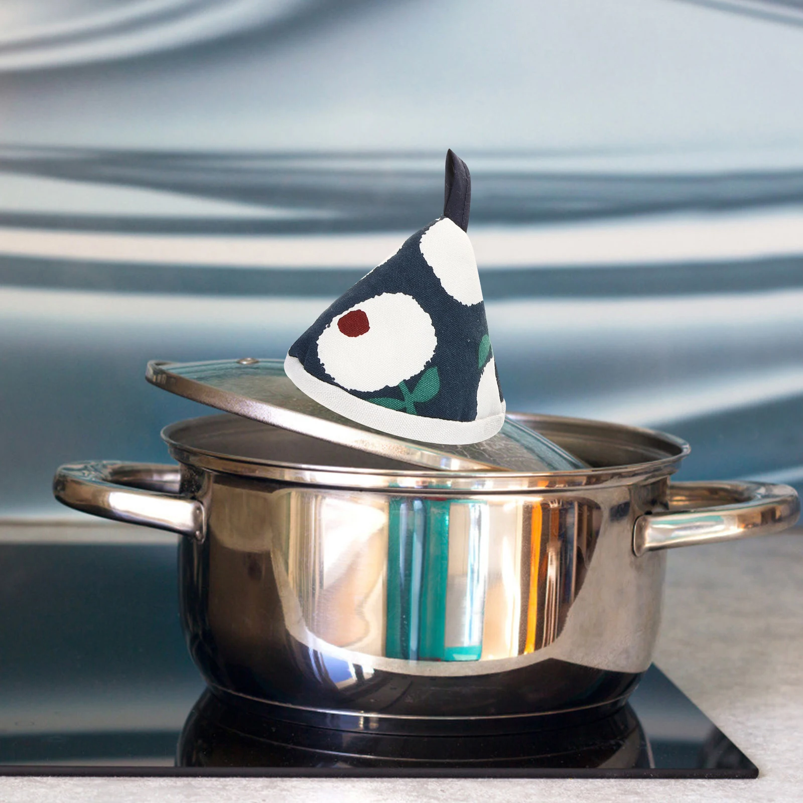 

4pcs Heat Resistant Pot Lid Mitts Hot Handle Covers Kitchen Gadgets Oven Mitts Anti Scald Knob Grabber Cookware Accessories