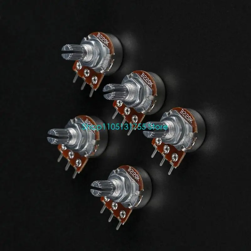 K0EF Guitar Bass Amplifier Repair 220K Linear Potentiometer 3 Pin Terminal Component