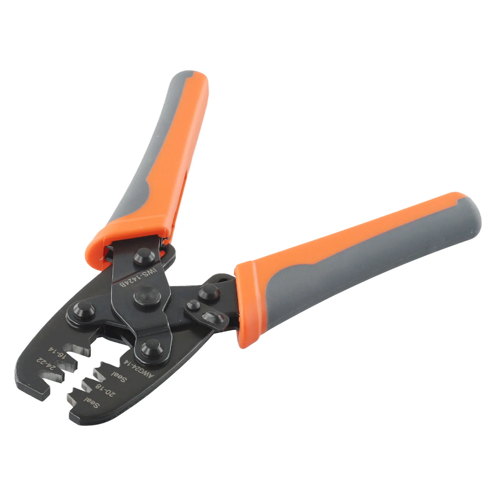 

Reliable For IWISS IWS1424B Waterproof Crimping Pliers for Harsh Environments Capable of Handling Multiple Wire Sizes and Types