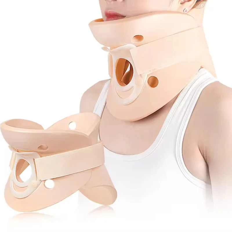 

1Pcs Neck Brace Lightweight Soft Pain Relief Neck Brace-Adjustable Neck Brace for Women & Men for Neck Pain Support