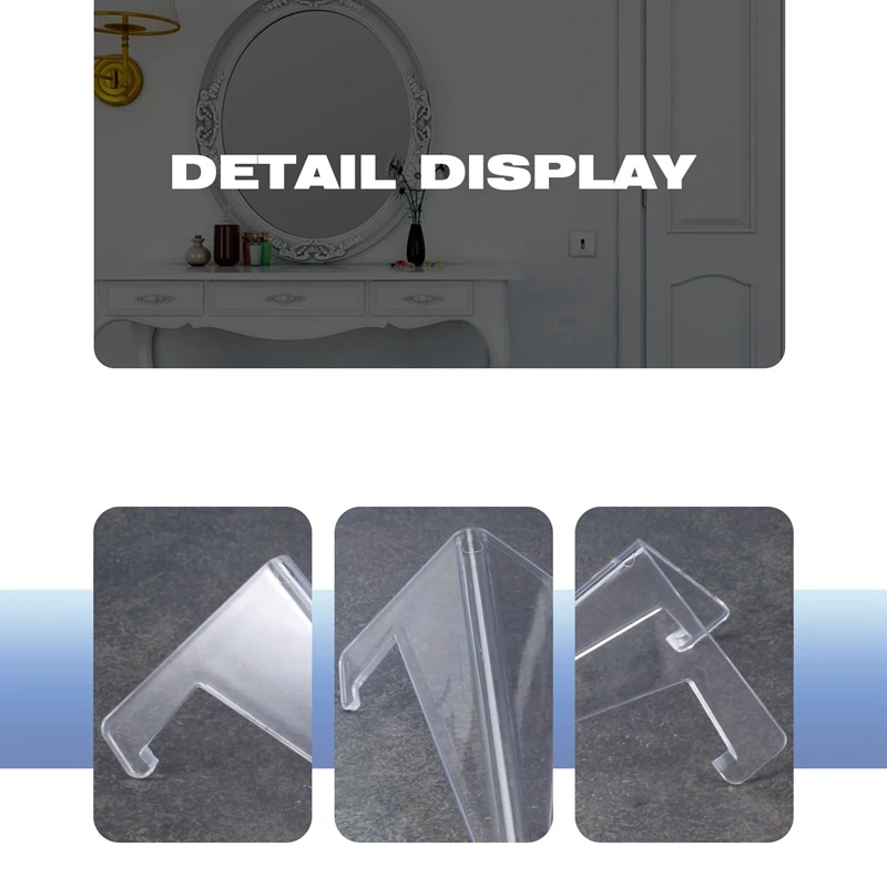 10Pcs 35PT-360PT Card Sleeves Display Holder Acrylic Stands Small Rack For Baseball Football Sports Card Trading&Display