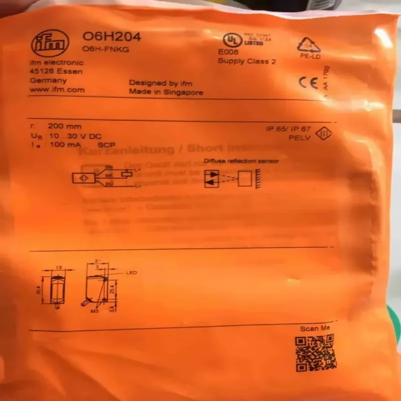 

Brand New Ready Stock Brand New O6H204 Photoelectric Switch Sensor New One for Plc