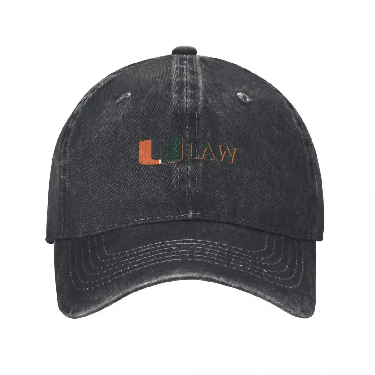 University of miami law Baseball Cap Visor dad hat Golf Wear Men Women's