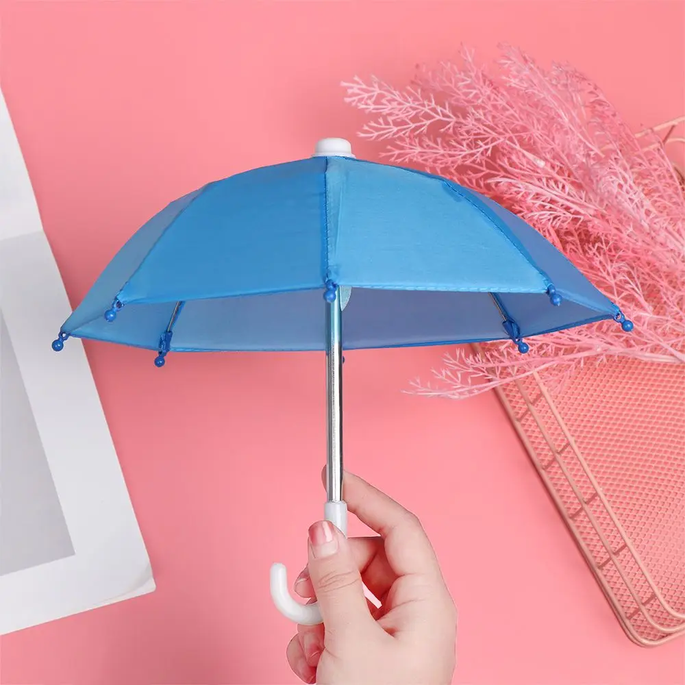 Colorful Plastic Mini Umbrella Rain Gear Toy Umbrella Baby Toy Girl Gift Doll Embellishment Doll Clothing Doll Embellishment