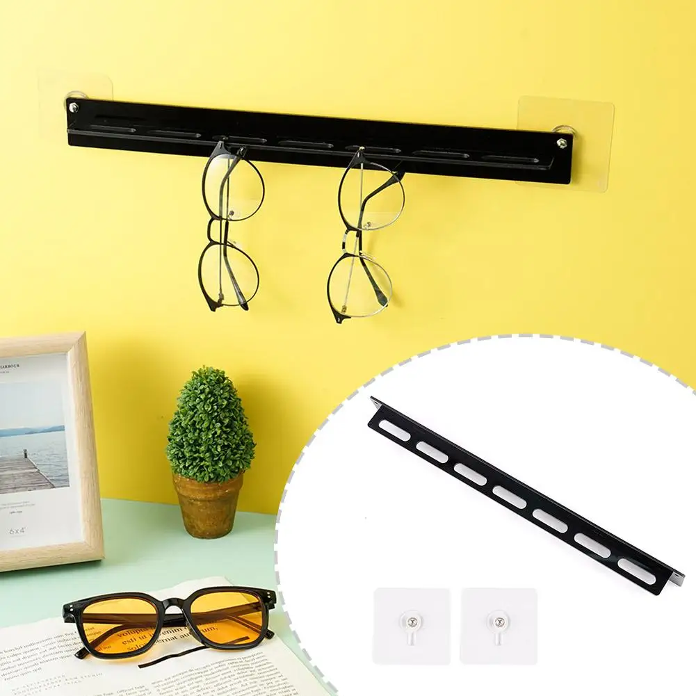 Wall Mounted Acrylic Sunglasses Organizer Storage Eyeglasses Holder Eyewear Display Rack Hanger Home Decor Wall Holder