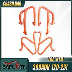 Protector de Motor para KTM 390Adv 2020-2023 2022 2021, Barra Anticaídas para Carretera, Protección de Chasis de Motocicleta, Parachoques, Adv 390 Adventure