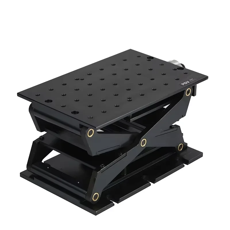 PT-SD1702M Z-axis Manual Lab Jack, Vertical Translation Stage,  Precise Manual Lift, Elevator, Optical Sliding Lift, 38mm Travel