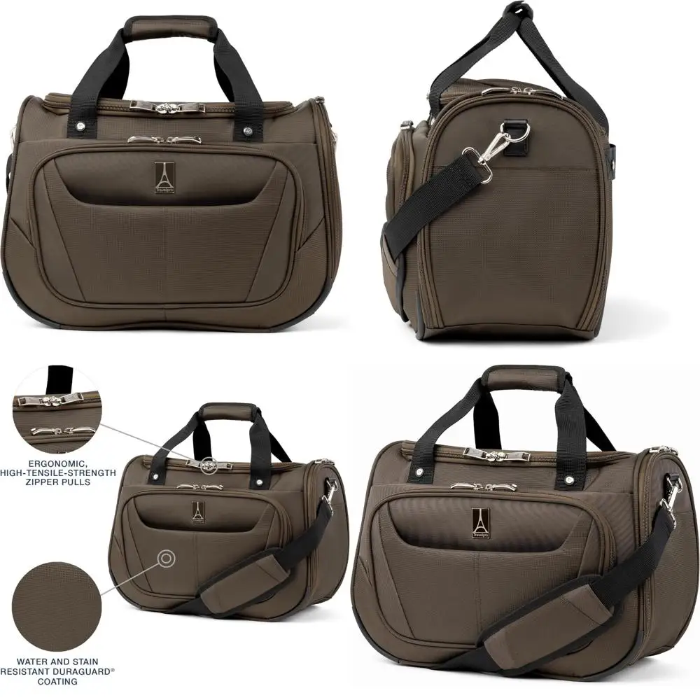 Lightweight Softside Underseat Carry-On Tote Bag for Weekend Travel and Overnight Trips