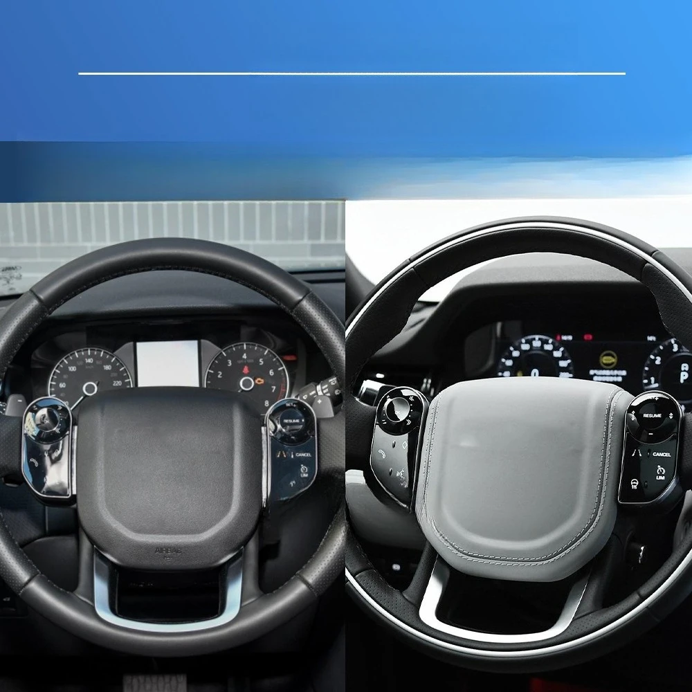 Suitable for 5 multi-function steering wheel LCD touch buttons, old and new