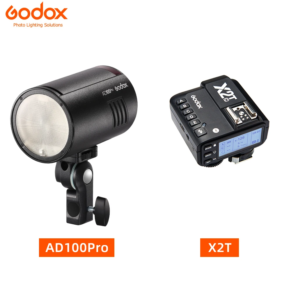 Godox AD100pro 100Ws Outdoor Flash Speedlight 2.4G Wireless X AD100 PRO Pocket Flash For Sony Nikon Canon Fujifilm