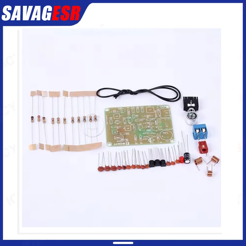 DC1.5-9V 88-108MHz FM Wireless Transmitter Module Electronic Frequency Modulation Microphone Module Board Parts DIY Kits